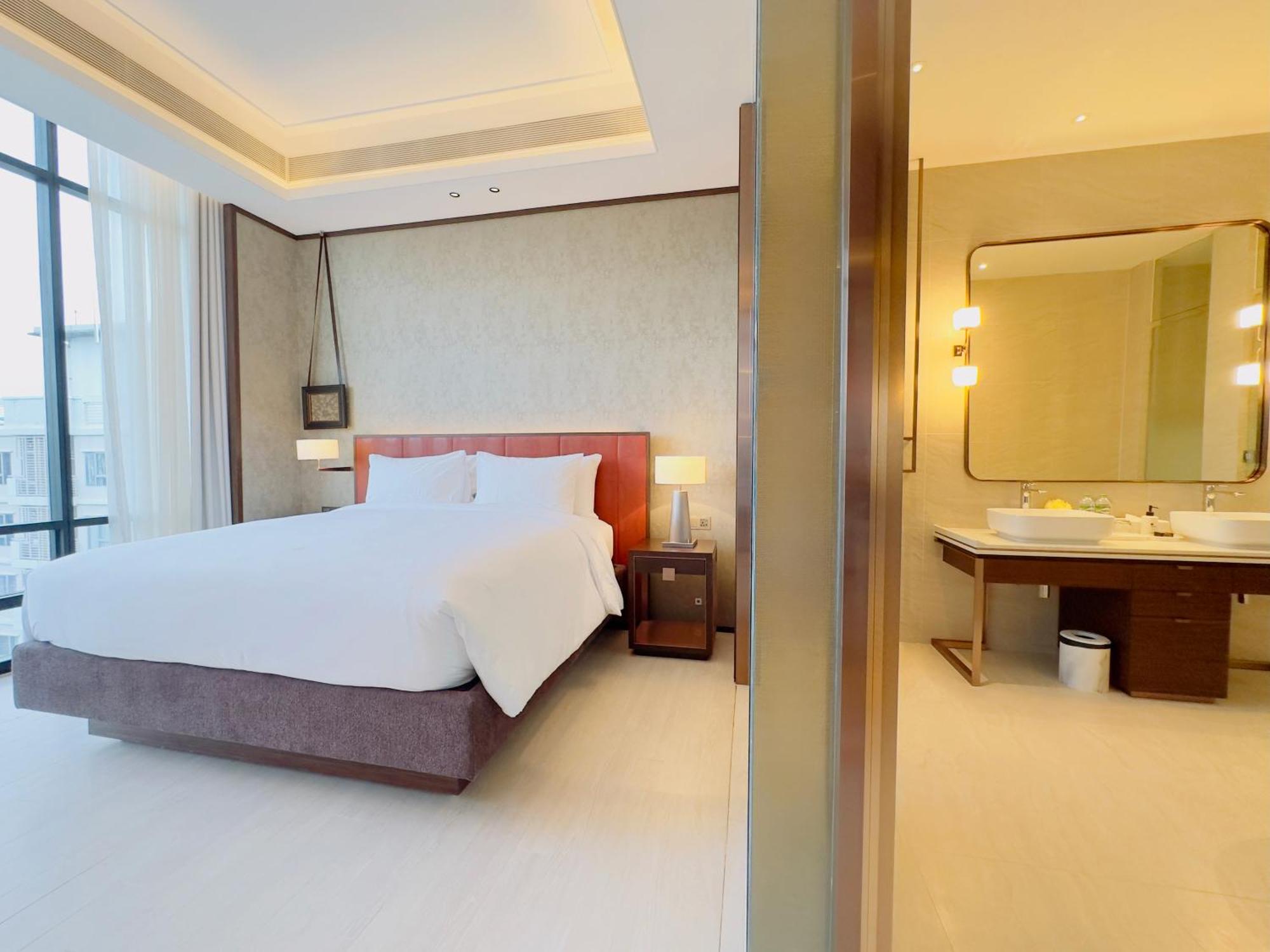 Silq Hotel & Residence, Managed By The Ascott Limited Банкок Стая снимка A bedroom at the hotel