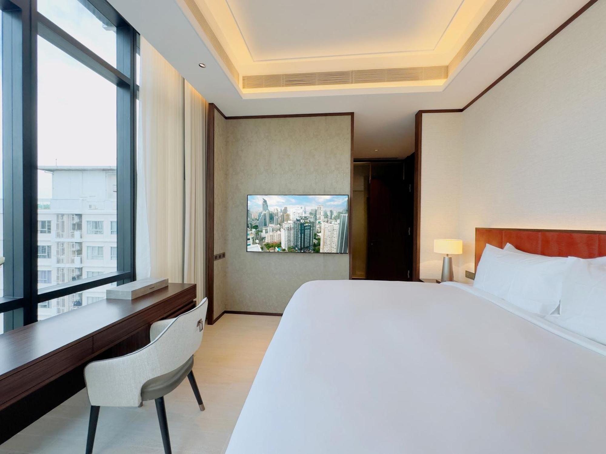 Silq Hotel & Residence, Managed By The Ascott Limited Банкок Стая снимка Deluxe Room