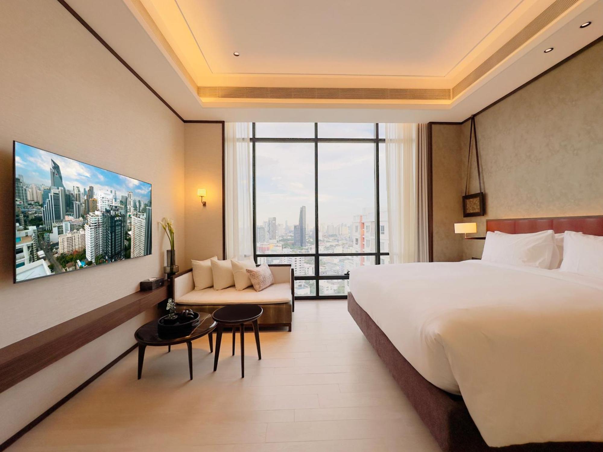 Silq Hotel & Residence, Managed By The Ascott Limited Банкок Стая снимка Deluxe Room